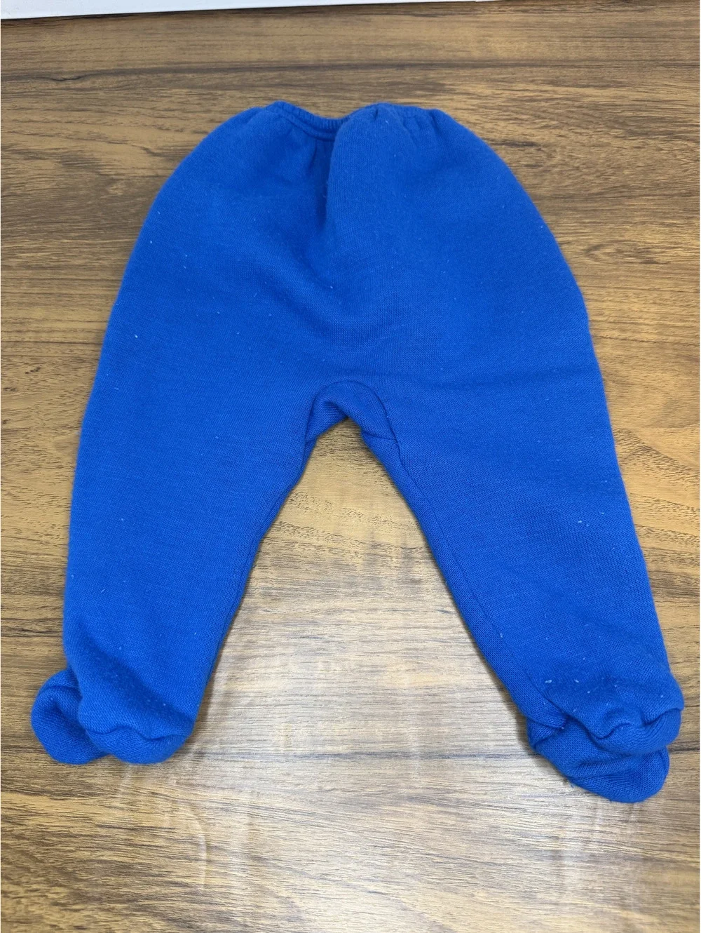 Vintage Carter's Baby Blue Knit Sweater and Pants Set 3 Months